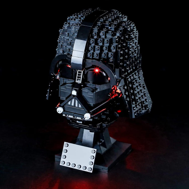 BRIKSMAX Led Beleuchtungsset für Lego Star Wars Vader Helm Bauset - Compatible with Lego 75304 Baust
