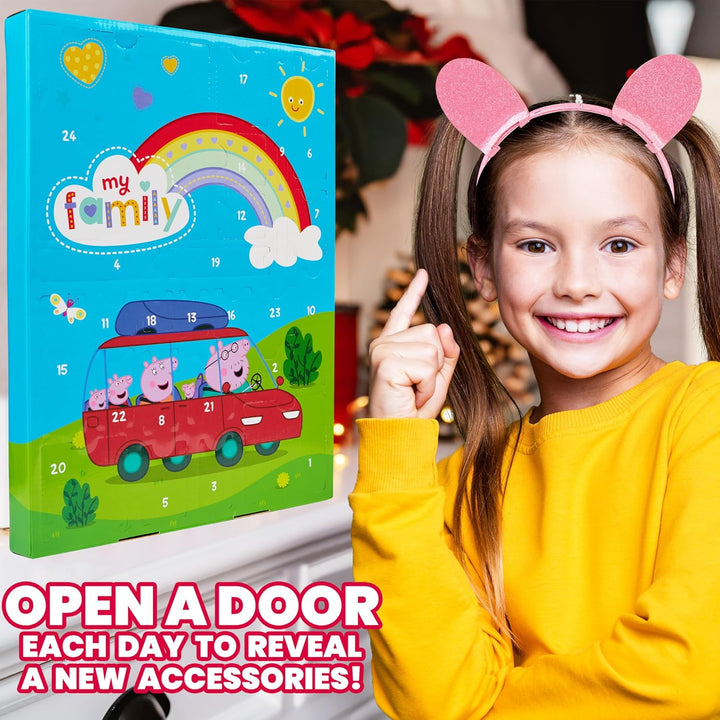 Get Trend Peppa Pig Adventskalender 2025 Kinder Weihnachtskalender mit 24 Türchen & Geschenken, Coun