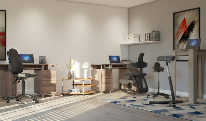 Topstar Point 60, Bürostuhl, Schreibtischstuhl, Stoff, schwarz