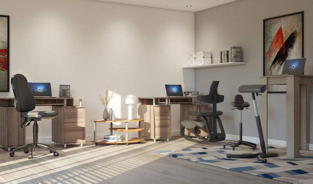 Topstar Point 60, Bürostuhl, Schreibtischstuhl, Stoff, schwarz