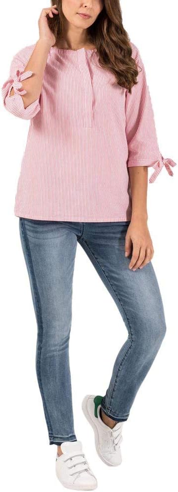 Timezone Damen Slim Jeans Slim Sadetz 27W / 32L Blau (Shades Of Blue Wash 3903), 27W / 32L Blau (Sha