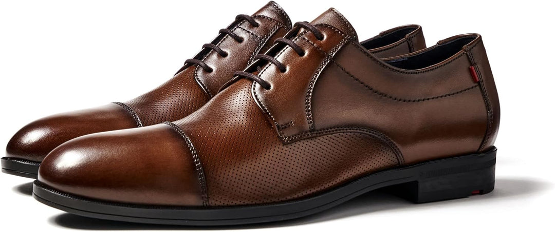 LLOYD Herren Schnürschuhe FOLCO, Männer Businessschuhe 41 EU Noce, 41 EU Noce