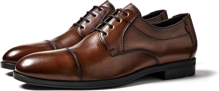 LLOYD Herren Schnürschuhe FOLCO, Männer Businessschuhe 41 EU Noce, 41 EU Noce