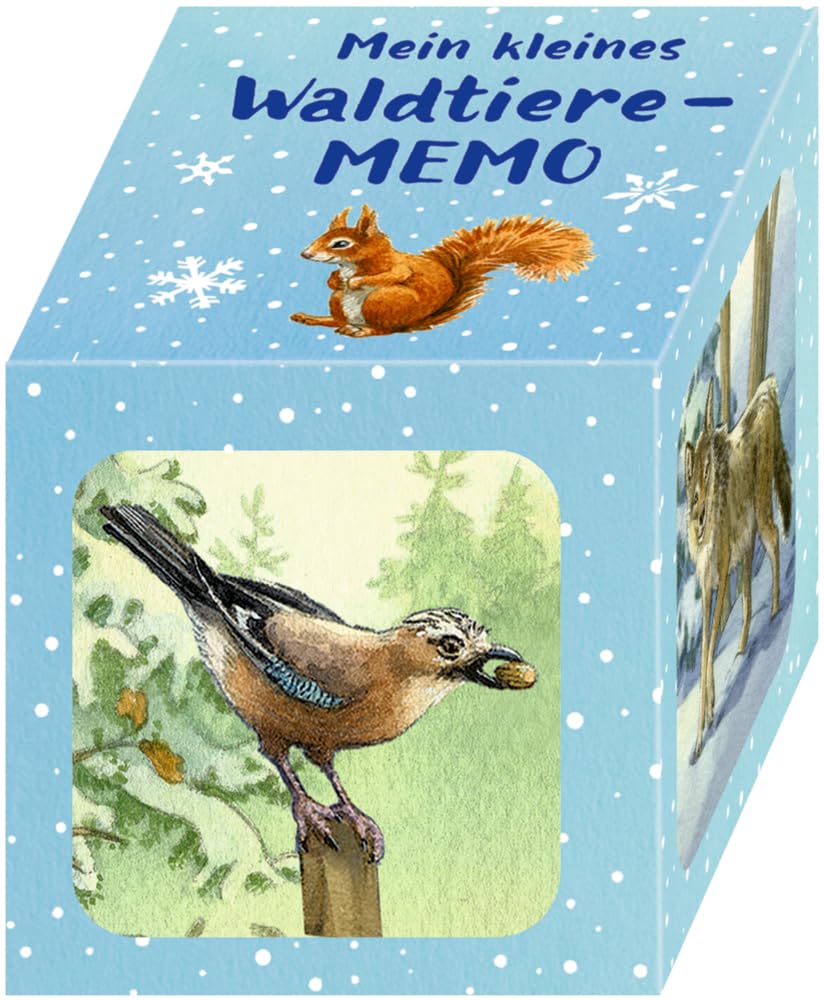 Memo-Adventskalender – Die Tiere im Winterwald, Kalender