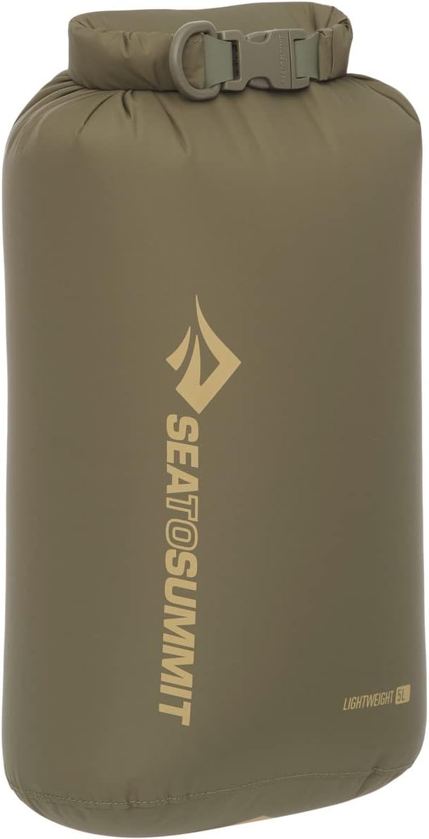 Sea to Summit Leichter Trockensack, Mehrzweck-Trockenaufbewahrung Olive Green 8 Liter, Olive Green 8