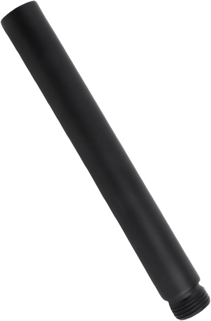 Duschrohr, Schwarze Duschkopfverlängerung, Duscharmverlängerung aus Massivem Edelstahl, Feine Oberfl