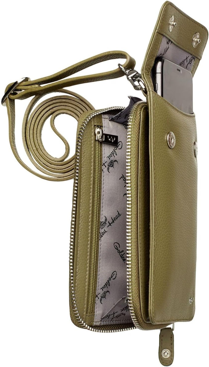 Golden Head Palma Handytasche RFID Leder 10,5 cm