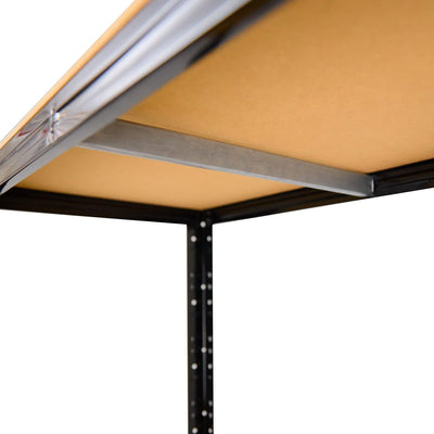 shelfplaza® 100x30x30cm Home Schwerlastregal anthrazit/Metallregal mit 3 Böden/Kellerregal Metall, G