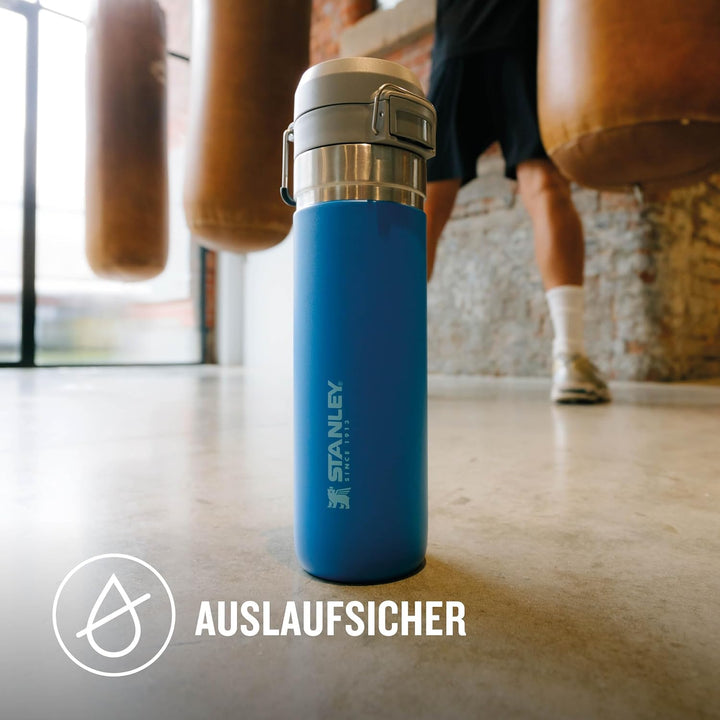 Stanley Quick Flip Trinkflasche Edelstahl - Hält 7+ Stunden Kalt - Wasserflasche BPA-Frei - Spülmasc
