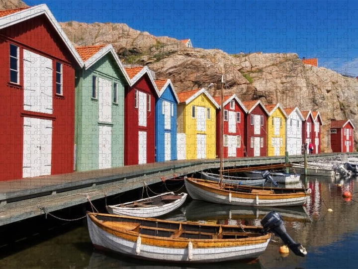 CALVENDO Puzzle Smögen 1000 Teile Lege-Grösse 64 x 48 cm Foto-Puzzle Bild von Klaus Kolfenbach, 1000