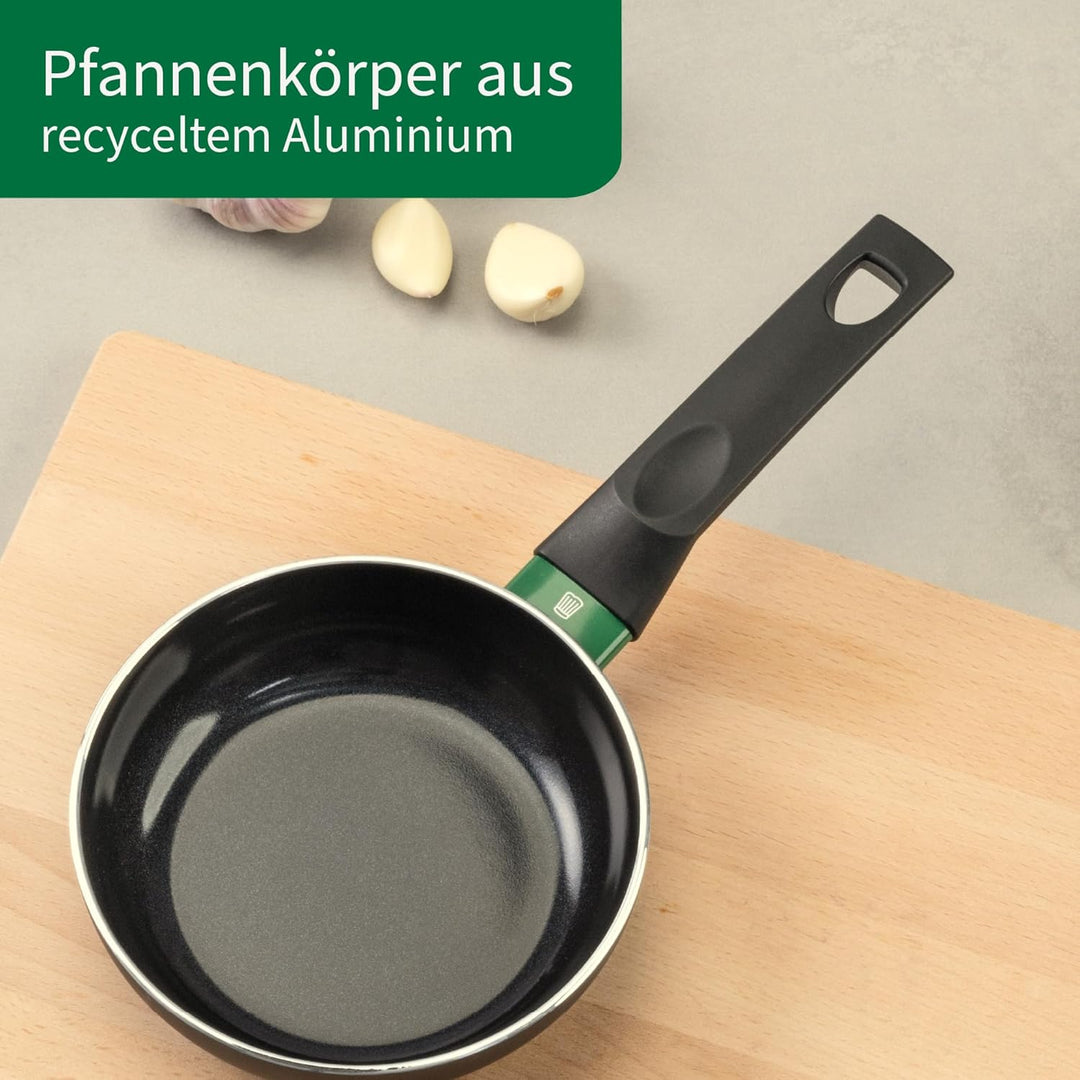FACKELMANN Chefkoch Aluminium-Pfanne Ø16 cm Bielefeld mit Keramik-Antihaft-Beschichtung – Bratpfanne