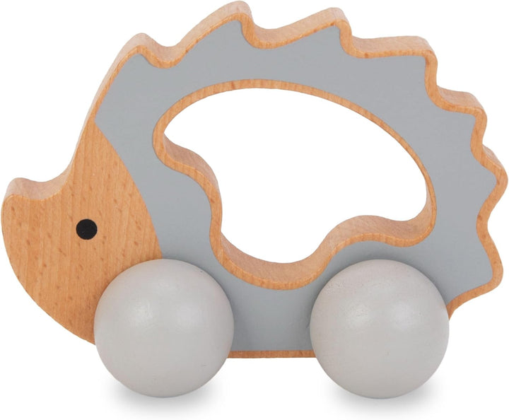 mamabrum Montessori Holz-Spielzeug-Set: 6 Lernspielzeuge für Babys ab 6 Monaten - Fördert Motorik &