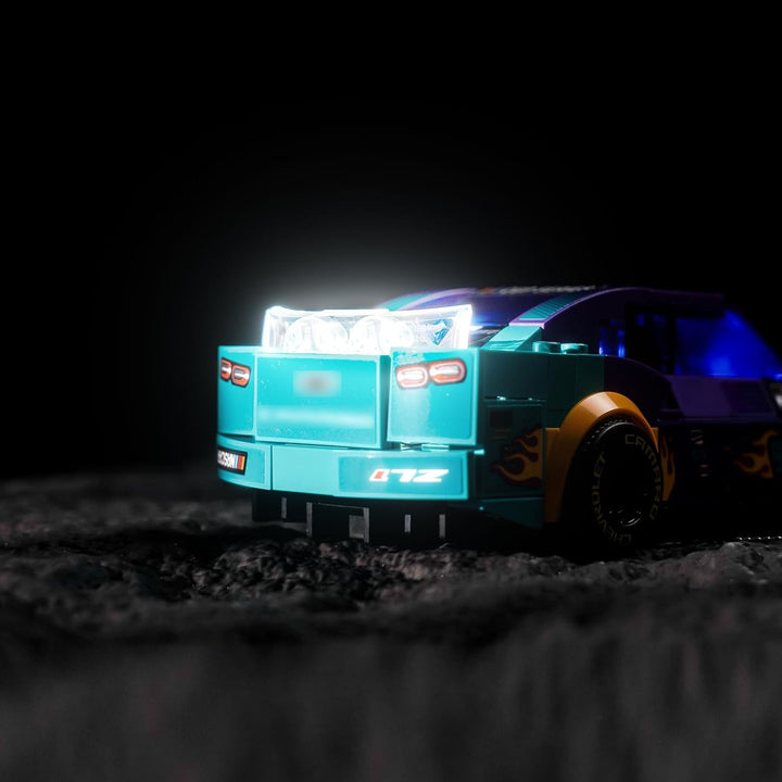 LocoLee Licht Kompatibel mit Lego 76935 NASCAR Next Gen Chevrolet Camaro ZL1, Nur Lichter Set - Kein