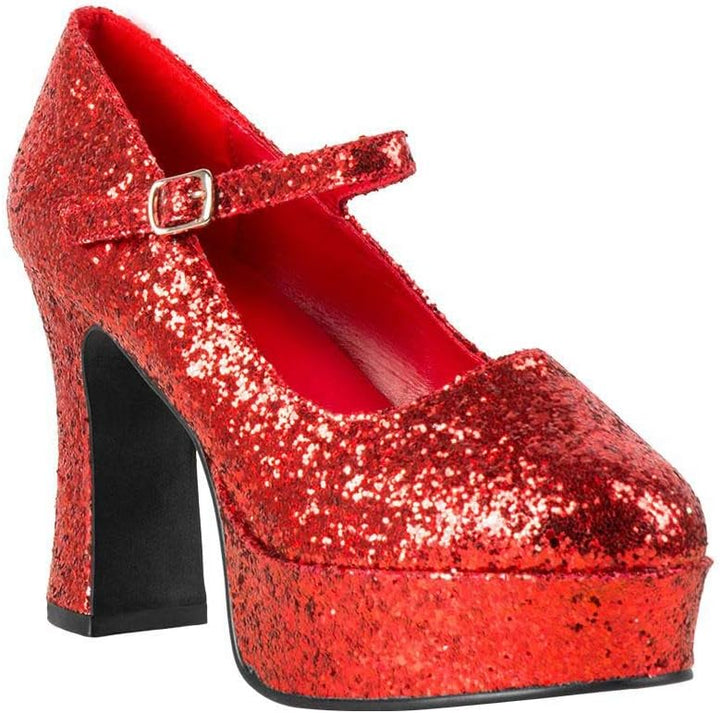 Boland - Schuhe Disco Glitter, mit Plateau-Absatz, Kostüm, Karneval, Mottoparty 41, 41