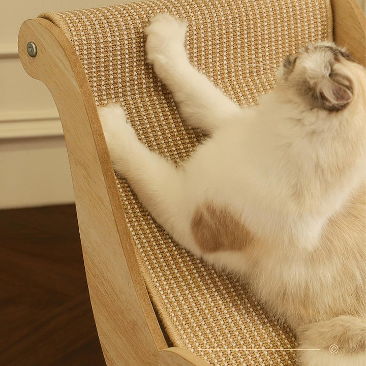 Generisch Katzen-Schaukelstuhl Eleganter, Robuster Sisal-Katzen-Loungesessel, Haustierfreundlicher M