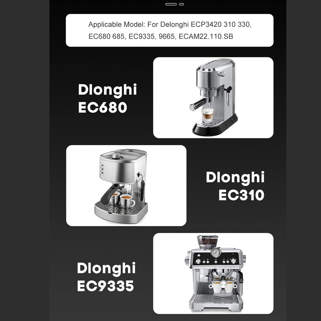 Edelstahl-Kaffeedampfdüse, Leistungsstarker Dampf, Geeignet für ECP3420 310 330, EC680 685, EC9335,