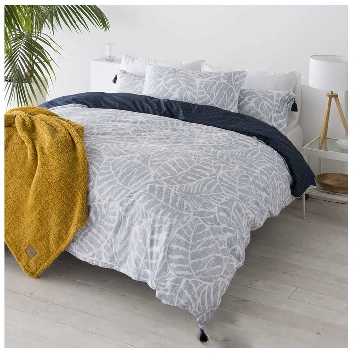 COTTON ARTEAN Artedo Wendbarer Bettbezug, 150 cm, Verschluss mit Knöpfen, hypoallergen.