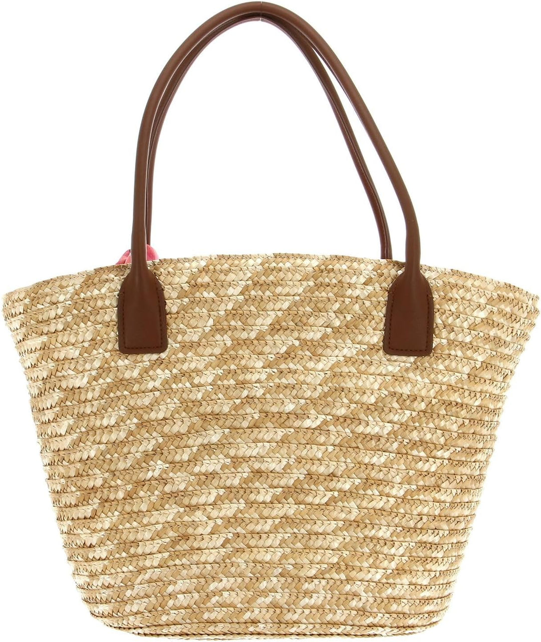 Mandarina Duck Damen Seashell Straw Bag Coral, Coral