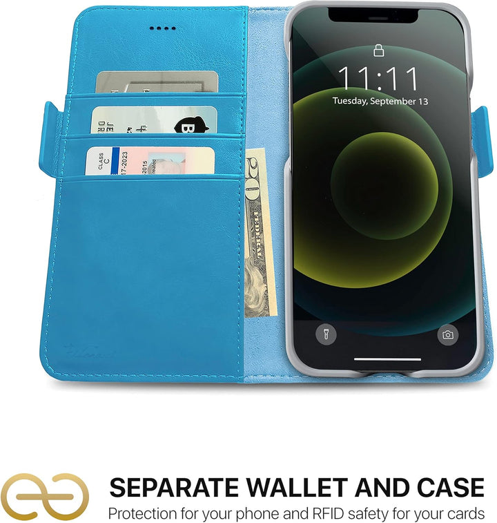 Dreem Fibonacci 2in1 Handyhülle Flipcase für iPhone 12 Mini | Magnetisches iPhone Case | TPU Etui Le