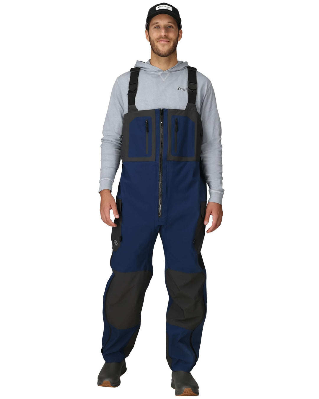 frogg toggs Herren Pilot Ii Guide Waterproof Breathable Rain Bib Pilotenführer Lätzchen (1er Pack) L