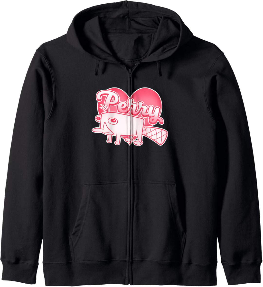 Disney Phineas und Ferb Perry Herz Cartoon Kapuzenjacke