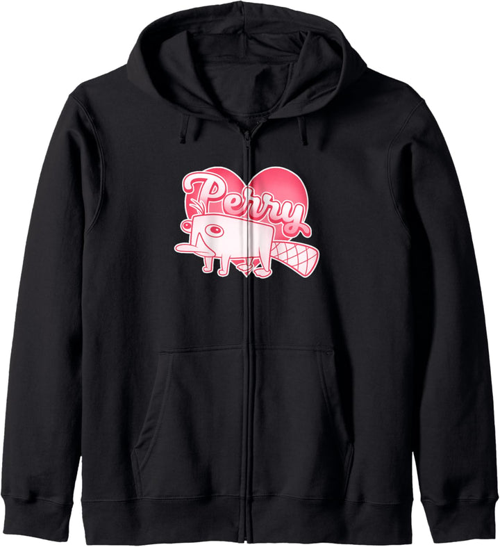 Disney Phineas und Ferb Perry Herz Cartoon Kapuzenjacke