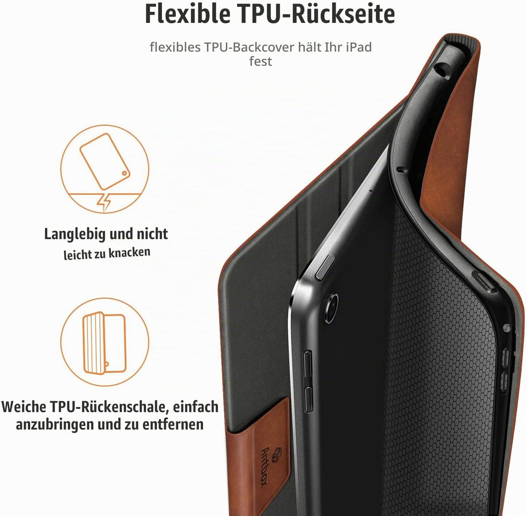 Antbox Hülle für iPad mini 5 2019 7.9 Zoll/iPad mini 4 mit Pencil Halter Auto Schlaf/Wach Funktion P