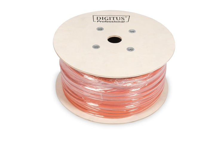 DIGITUS 500 m Cat 7 Netzwerkkabel - S-FTP (PiMF) Simplex - BauPVO Dca - LSZH Halogenfrei - 1200 MHz