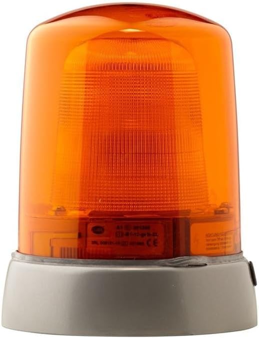 HELLA - Xenon-Blitz-Kennleuchte - KLX 7000 - 12V - gelb - Schraubanschluss/Anbau - 2RL 008 181-101 F