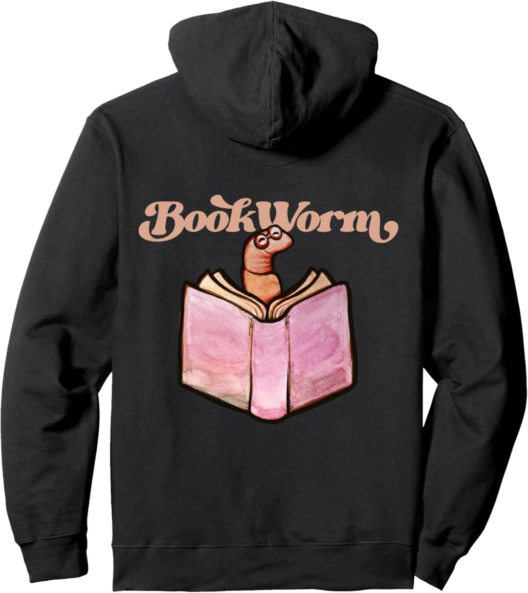 Bookworm Cute Bookish Bücherwurm Netter Leser Pullover Hoodie