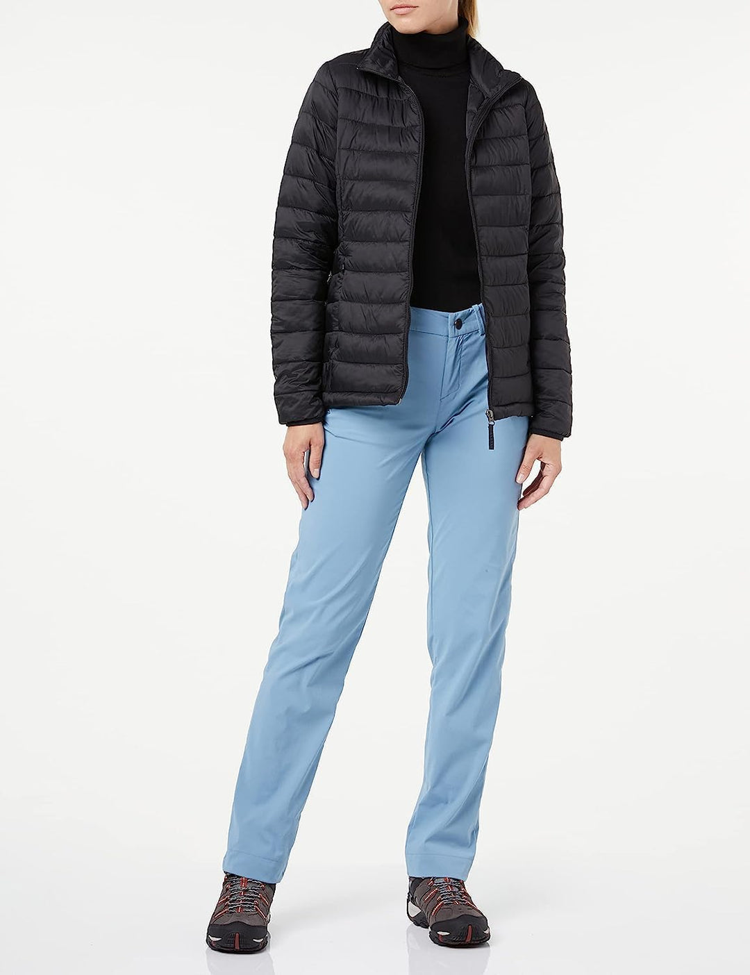 Schöffel Damen Pants Bogota L, atmungsaktive Outdoor Hose für Freizeit und Trekking, moderner Schnit