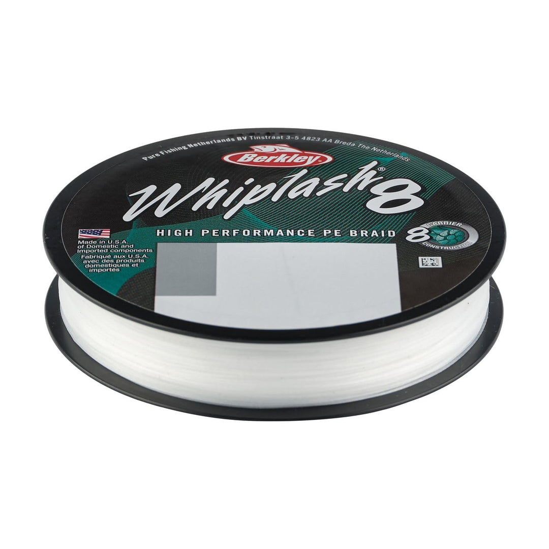 Berkley Whiplash 8 geflochtene Angelschnur – 100 % Dyneema 8-faches Geflecht für Salzwasser- und Süs