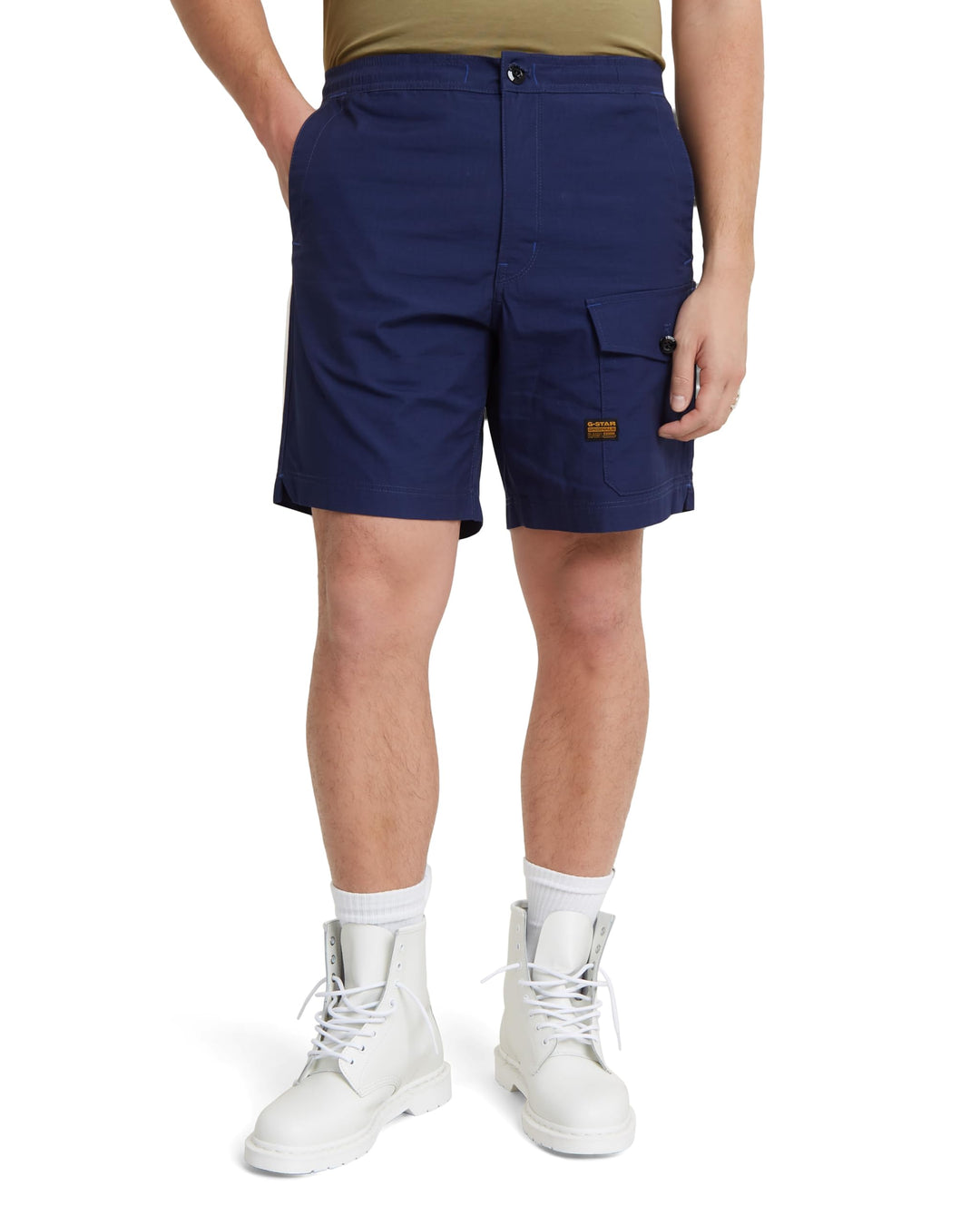 G-STAR RAW Herren Sport Trainer Shorts, Blau (Imperial Blue D21039-d384-1305)
