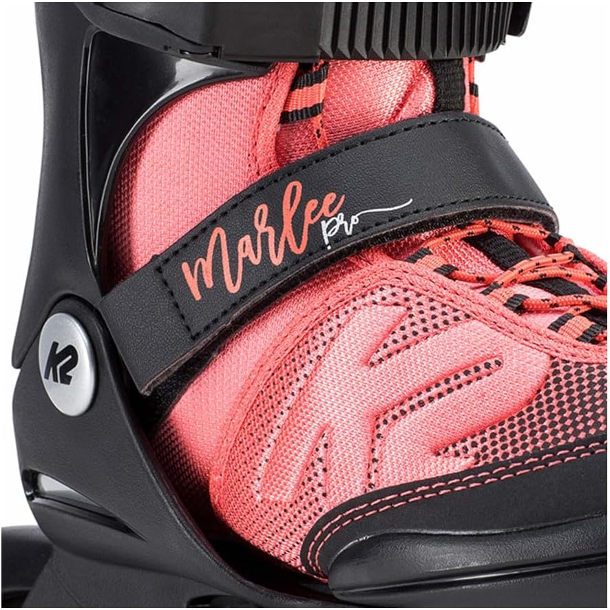 K2 Marlee Pro Inline Skates M (EU: 32-37 / UK: 13-4 / US: 1-5) Black - Pink, M (EU: 32-37 / UK: 13-4