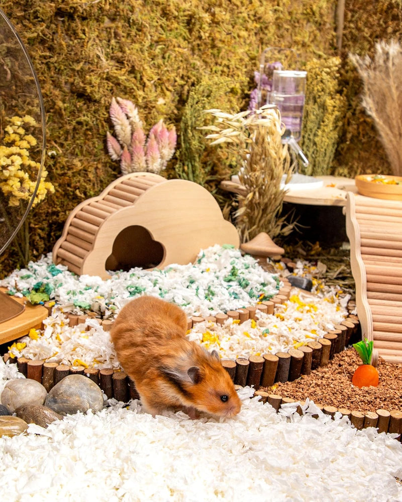 Niteangel Einstreu für Hamster, Zwerghamster, Gerbils, Mäuse, Degus, Ratten, Kaninchen, Hasen, Meers