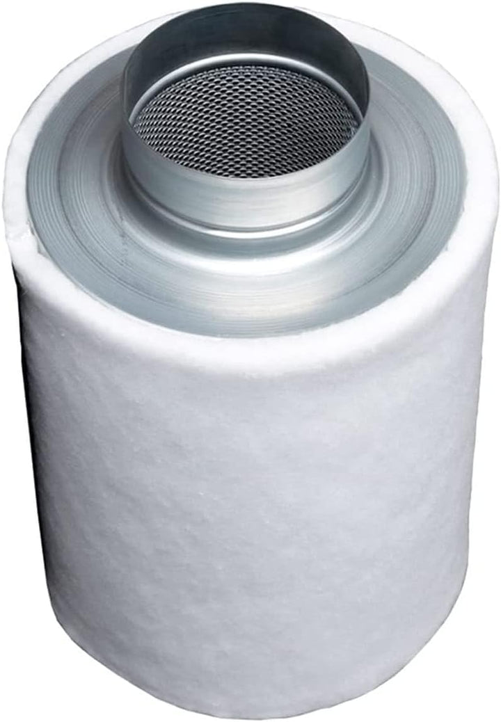 HYDROPLANETE Belüftungsset, 100 mm, für Growbox mit Absaugvorrichtung 190 m³/h und Aktivkohlefilter