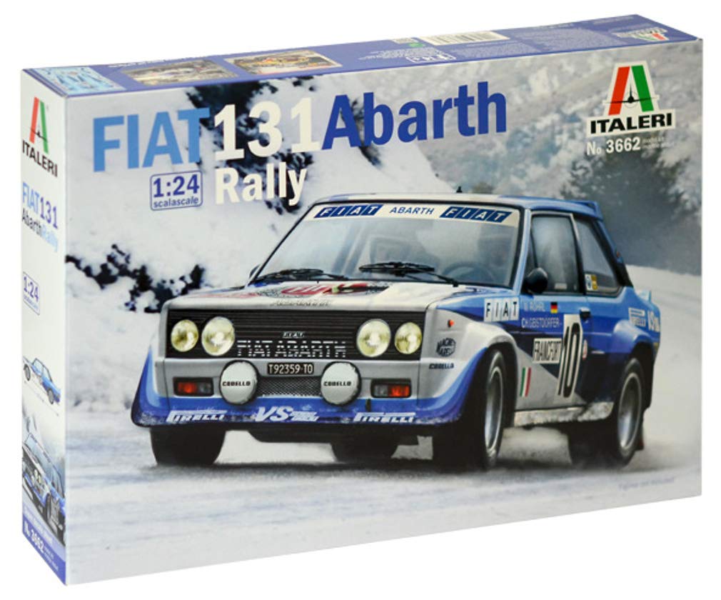 ITALERI 3662S - 1:24 Fiat 131 Abarth Rally , Modellbau, Bausatz, Standmodellbau, Basteln, Hobby, Kle