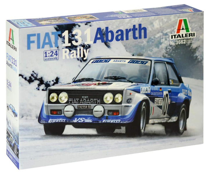 ITALERI 3662S - 1:24 Fiat 131 Abarth Rally , Modellbau, Bausatz, Standmodellbau, Basteln, Hobby, Kle