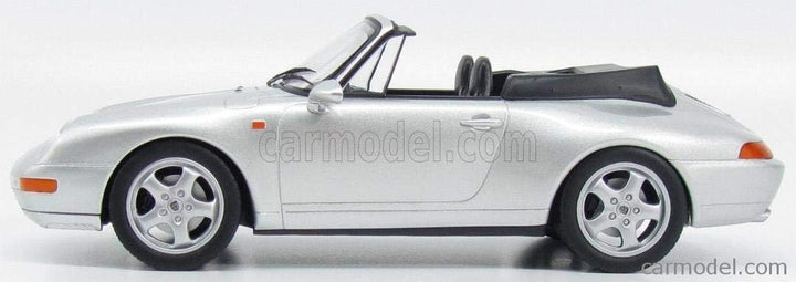 Norev Porsche 911 993 Cabriolet 1994 Silber Modellauto 187592 1:18