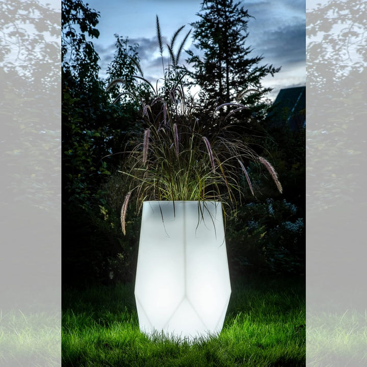Monumo®️ Leuchtender Blumentopf Gross 71 cm x 46 cm x 46 cm | geeignet für Haus, Büro, Garten, Patio