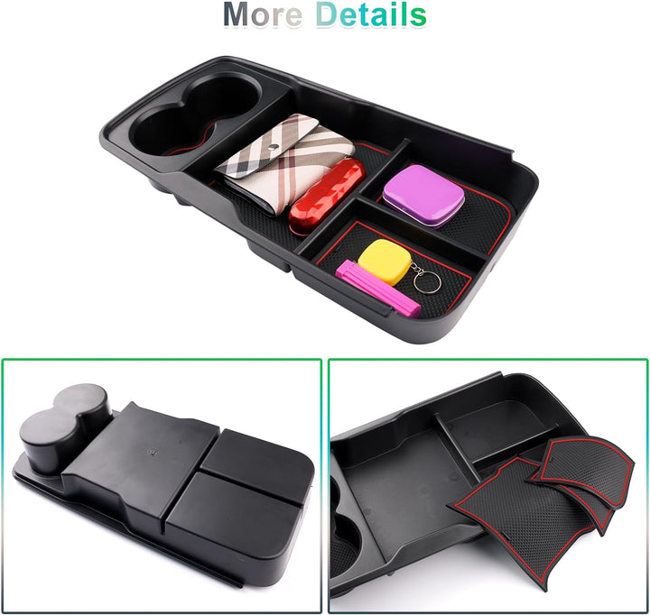 GAFAT Ki-a EV6 2021-2024 2025 Mittelkonsole Aufbewahrungsbox, EV6 2023 Organizer Tray Handschuhfach