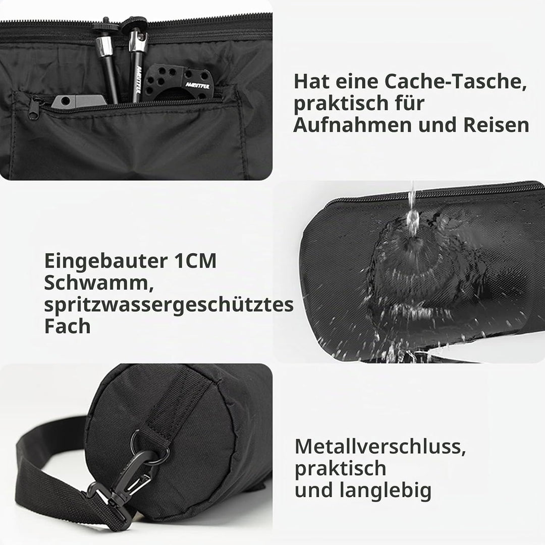 AMBITFUL Stativ-Tragetasche, 35 Zoll, 90cm, strapazierfähig, mit Aufbewahrungstasche und Schultergur