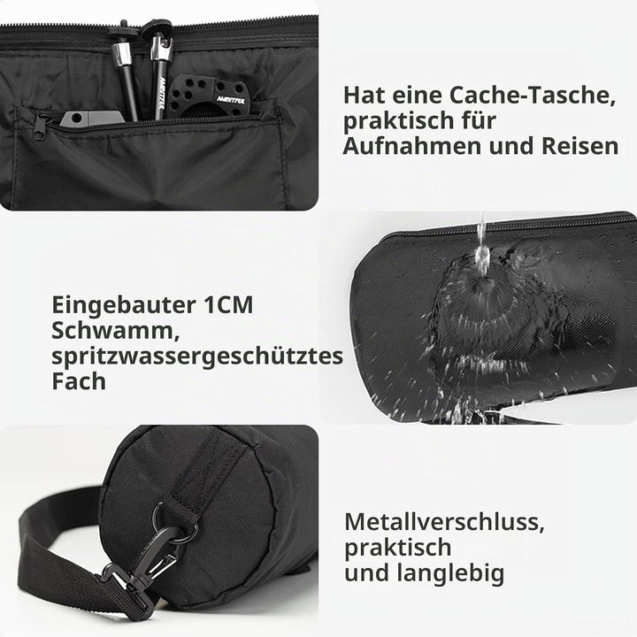 AMBITFUL Stativ-Tragetasche, 35 Zoll, 90cm, strapazierfähig, mit Aufbewahrungstasche und Schultergur