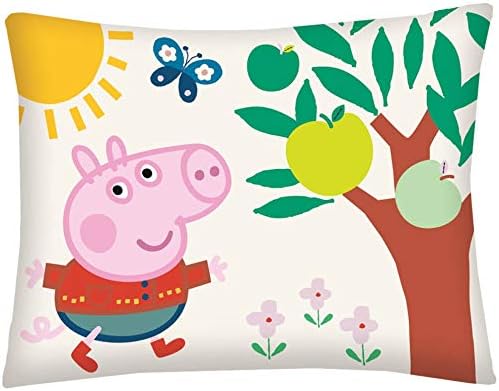 Halantex Peppa Pig Babybettwäsche Kinderbettwäsche 140x200 + 70x90 cm Peppa Wutz