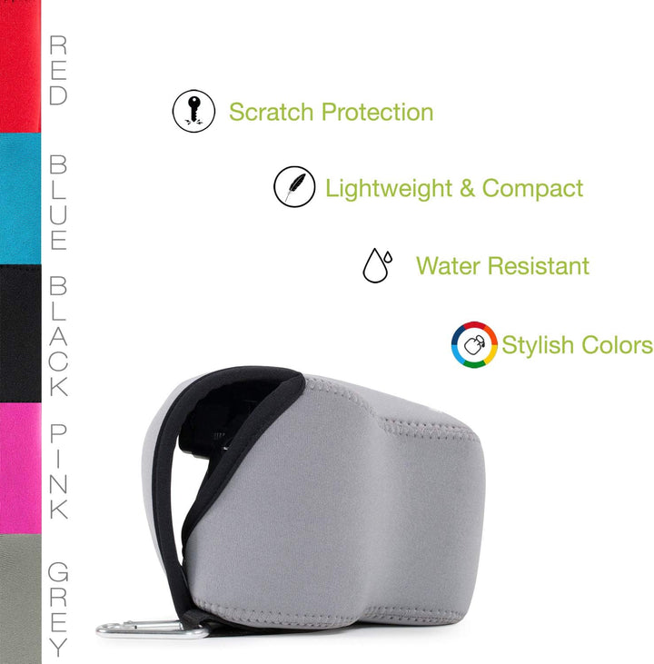 MegaGear MG448 Panasonic Lumix DMC-FZ2500, DMC-FZ2000, DMC-FZ1000 Ultraleichte Kameratasche aus Neop