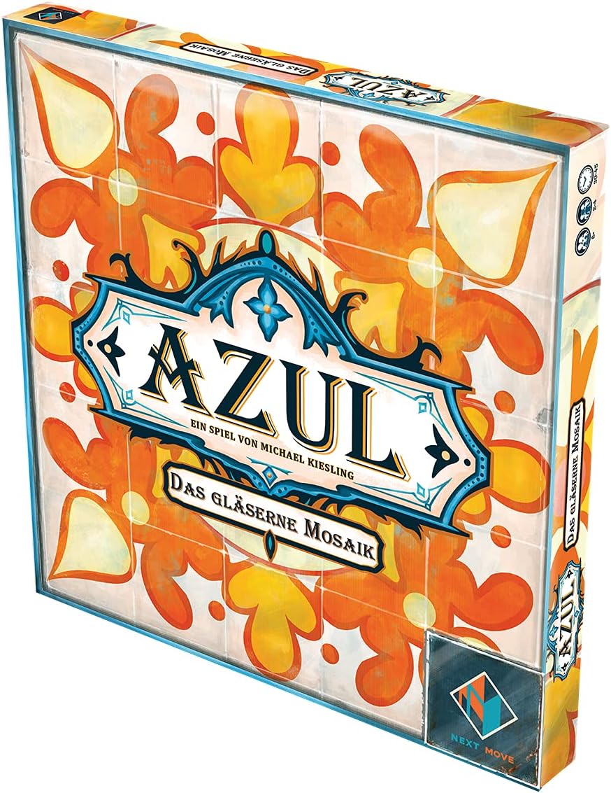 Next Move Games, Azul – Das gläserne Mosaik, Erweiterung, Familienspiel, 2-4 Spieler, Ab 8+ Jahren,