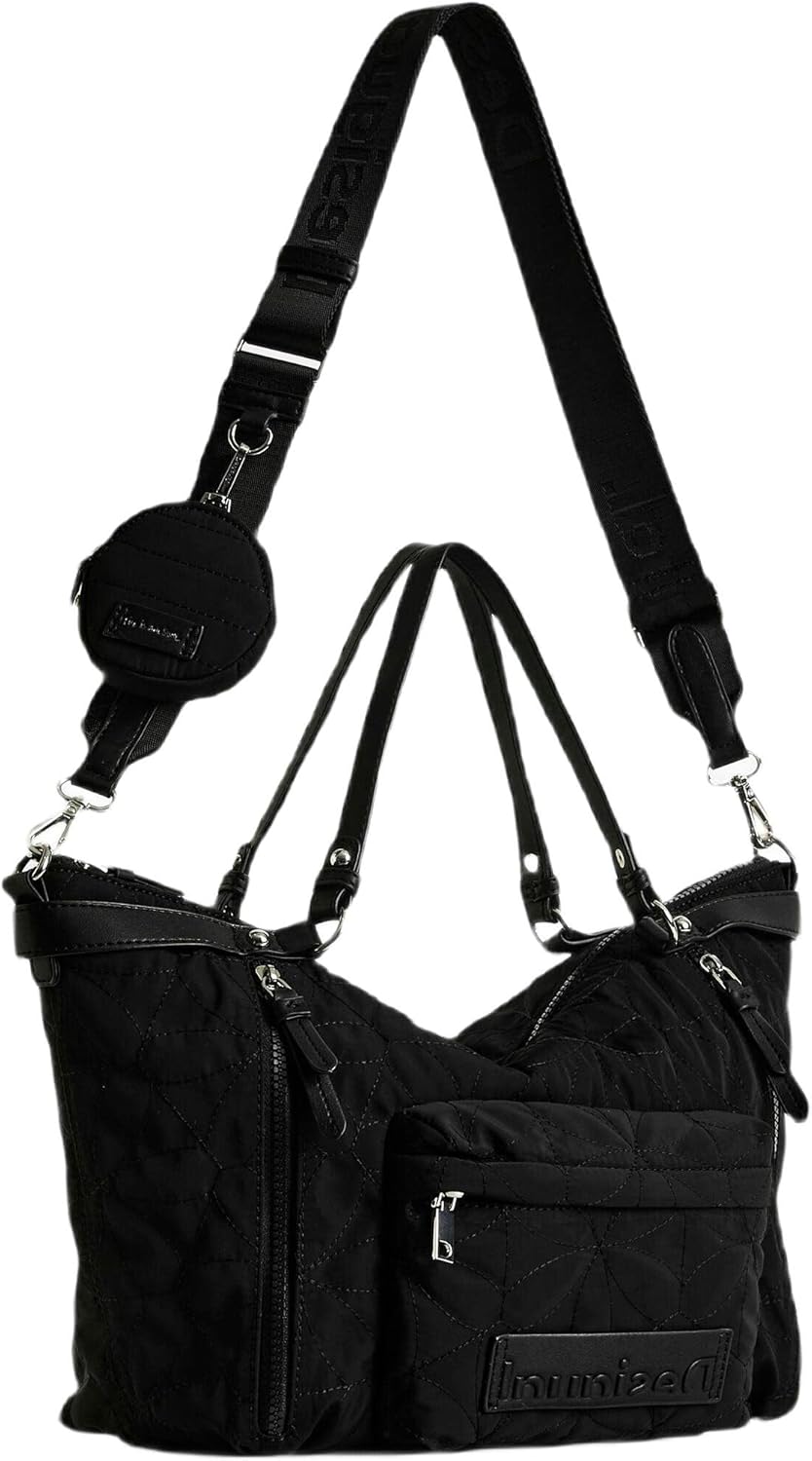Desigual Bols_prisma Libia Hand Bag Schwarz, Schwarz