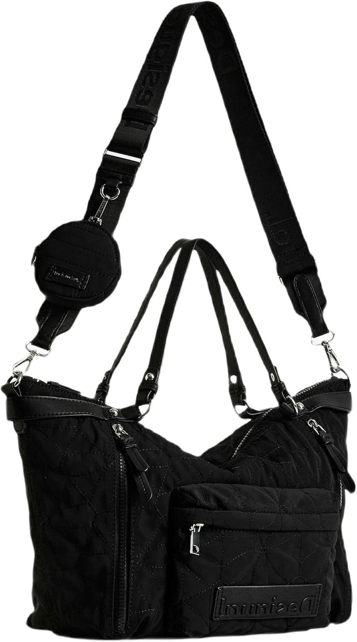 Desigual Bols_prisma Libia Hand Bag Schwarz, Schwarz