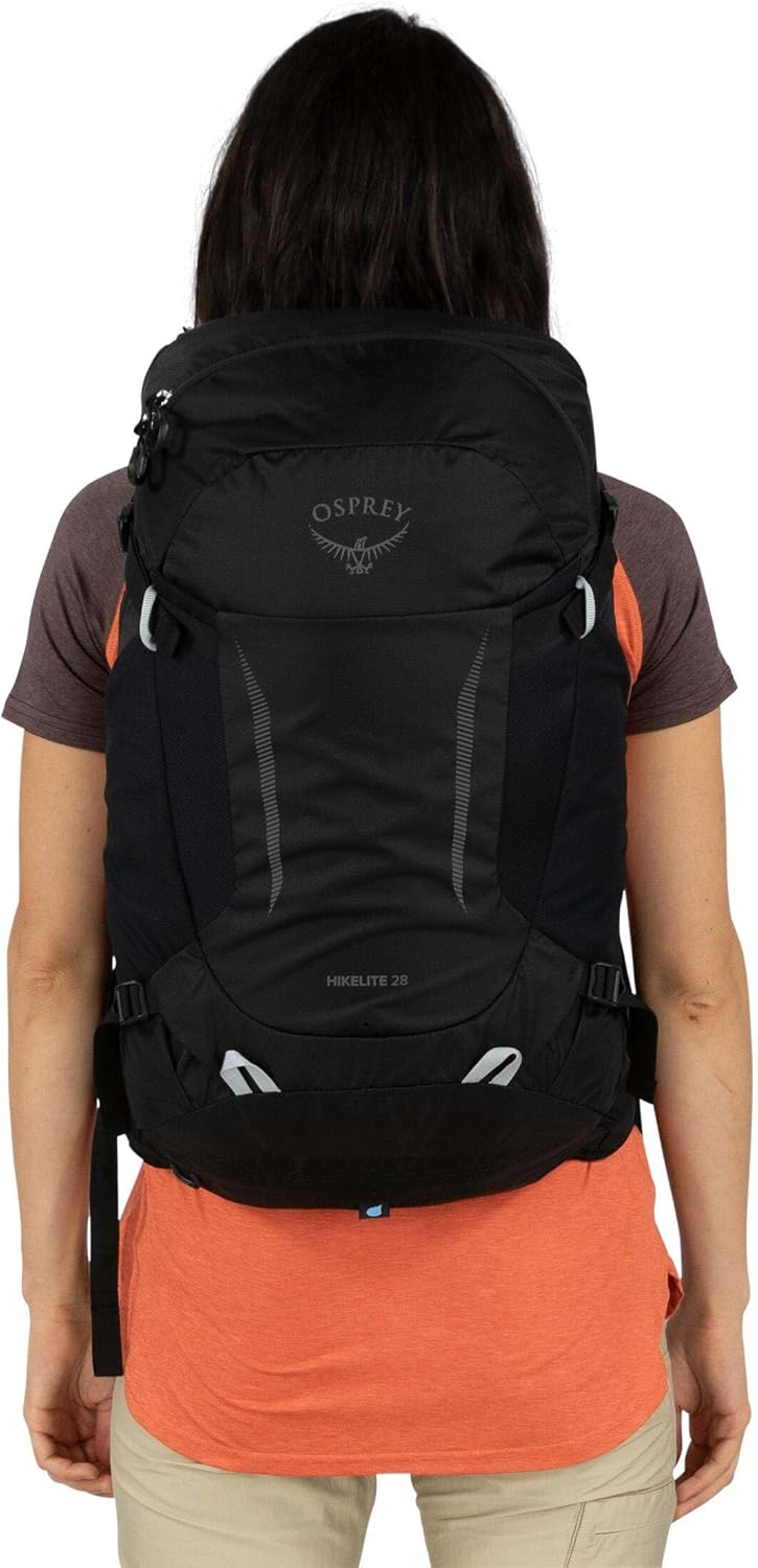 Osprey Europe Hikelite 28 Backpack Schwarz M-L, Schwarz M-L