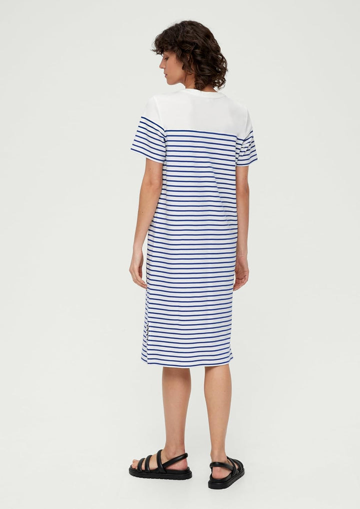 s.Oliver T-Shirtkleid aus Reiner Baumwolle 40 Blau, 40 Blau